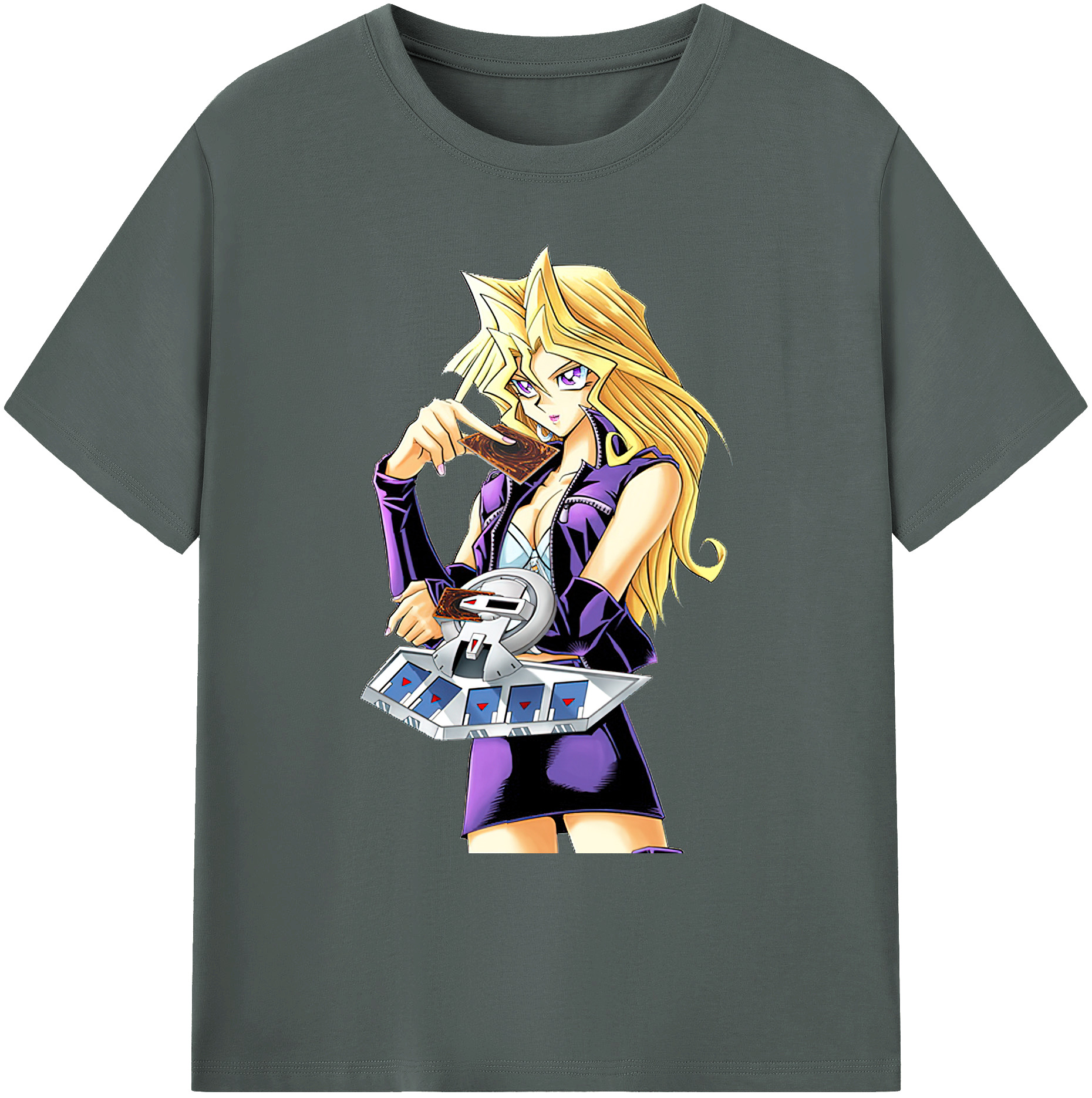 （画像用） 遊☆戯☆王 Yu-Gi-Oh! 綿100％ メンズ半袖Tシャツ｜肌触りやわらか＆通気性